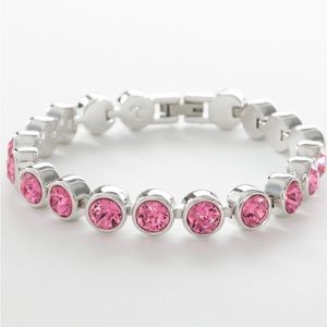 Touchstone crystal bracelet- Rose Ice